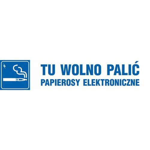 Tu wolno palić papierosy elektroniczne