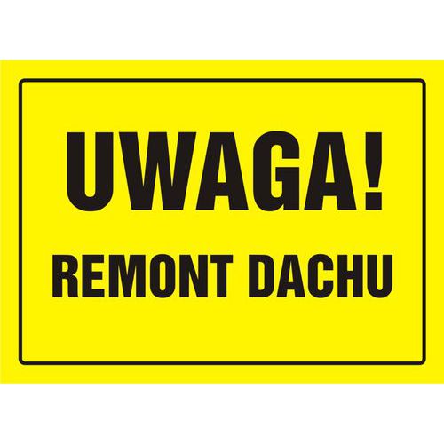 Uwaga! Remont dachu