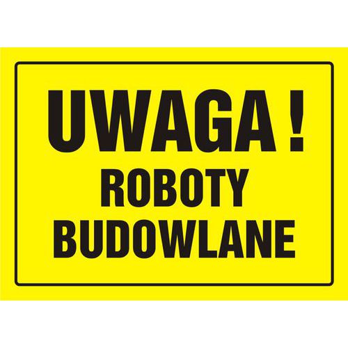 Uwaga! Roboty budowlane