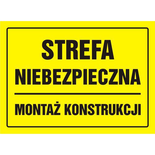 Strefa niebezpieczna. Montaż konstrukcji