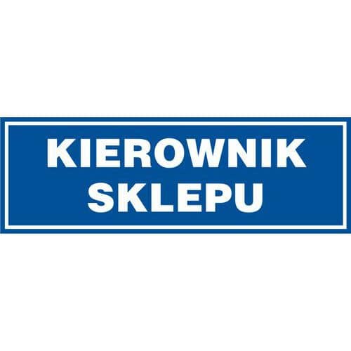 Kierownik sklepu