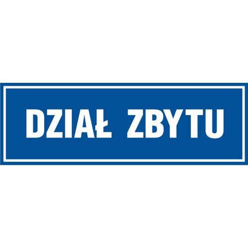 Dział zbytu