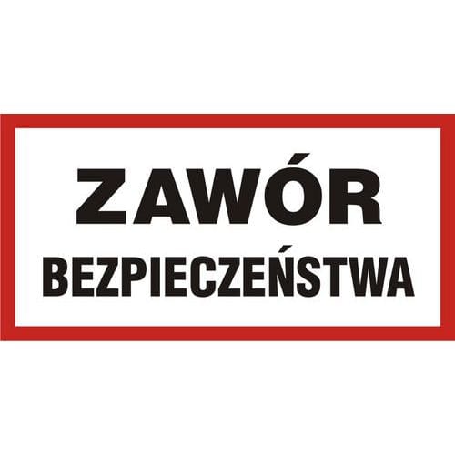 Zawór bezpieczeństwa