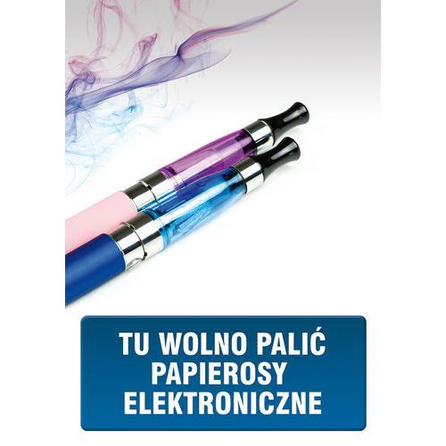 Tu wolno palić papierosy elektroniczne