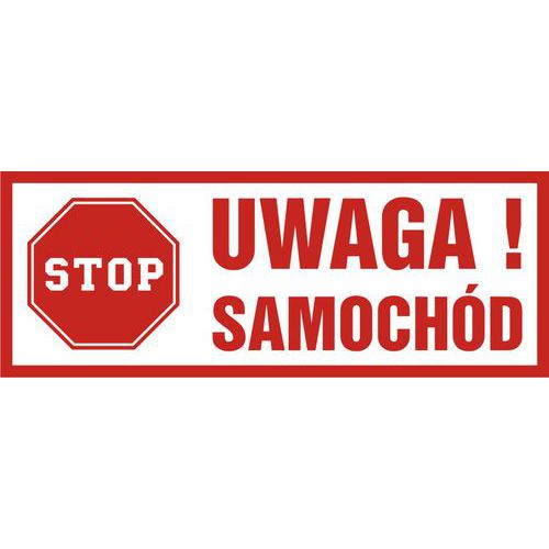 Uwaga! Samochód