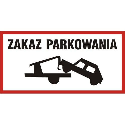 Zakaz parkowania