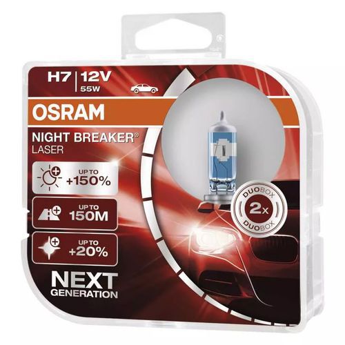 Żarówka samochodowa OSRAM H7, 55 W, 12 V, 64210 NBL, 2 szt.