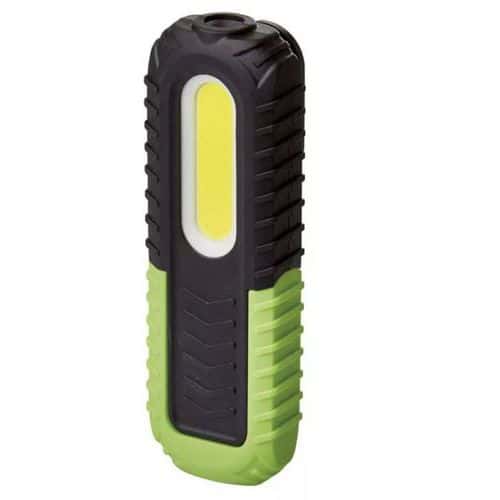 Latarka rob. akumulatorowa COB LED + LED P4531, 400 lm, 2000 mAh