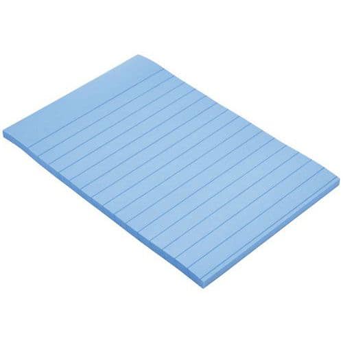 Bloczek samoprzylepny POST-IT® Super sticky, (6844-L-NB), 152x102mm, 45 kart., zawieszka, niebieski