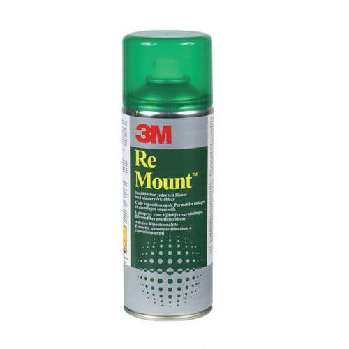 Klej w sprayu 3M Remount (UK9473), do repozycjonowania, 400ml