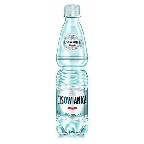 Woda CISOWIANKA, niegazowana, butelka plastikowa, 0,5l