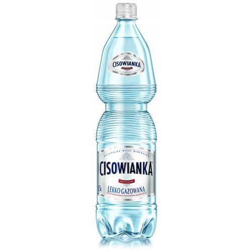 Woda CISOWIANKA, lekko gazowana, butelka plastikowa 1,5l