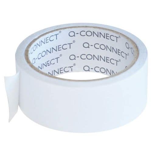 Taśma dwustronna Q-CONNECT, 38mm, 10m, transparentna