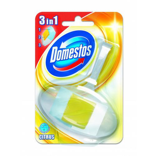 Kostka toaletowa DOMESTOS Cytrus, w koszyku, 40g