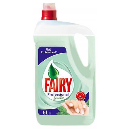 Płyn do mycia naczyń FAIRY Sensitive, profesjonalny, 5l