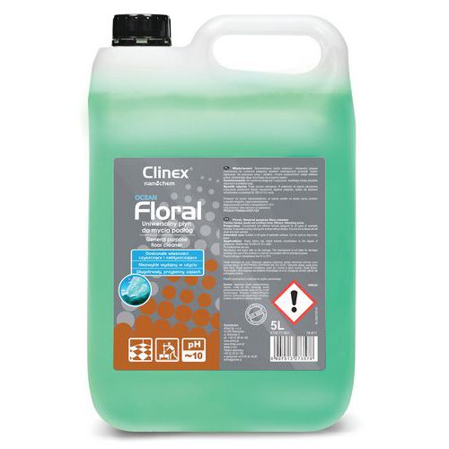 Uniwersalny płyn CLINEX Floral Ocean 5L 77-891, do mycia podłóg