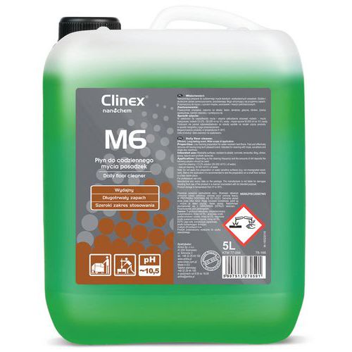 Płyn CLINEX M6 Medium 5L 77-094, do mycia mikroporowatych posadzek