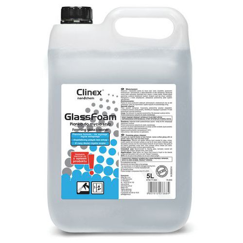 Pianka CLINEX Glass Foam 5L 77-694, do mycia szyb