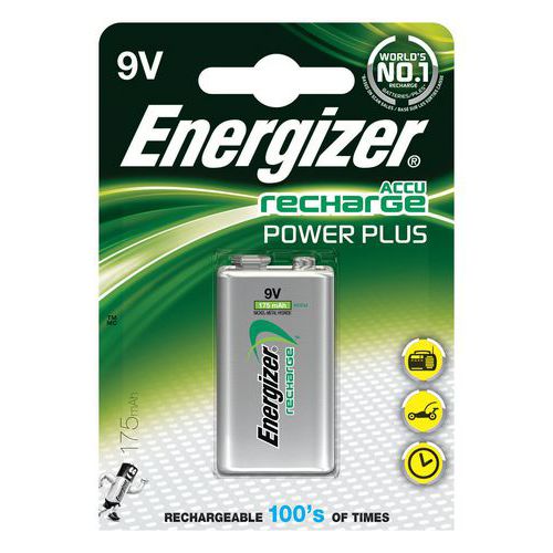 Akumulator ENERGIZER Power Plus, E, HR22, 9V, 175mAh