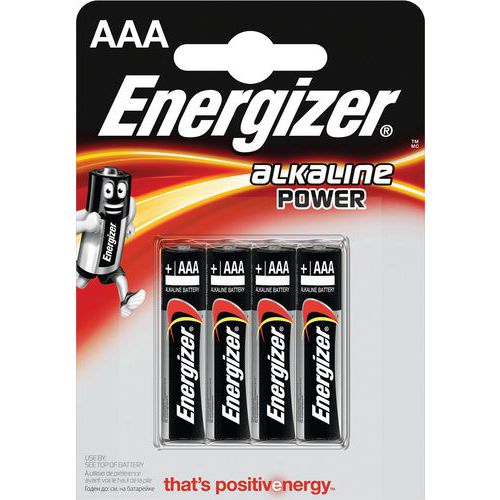 Bateria ENERGIZER Alkaline Power, AAA, LR03, 1,5V, 4szt.