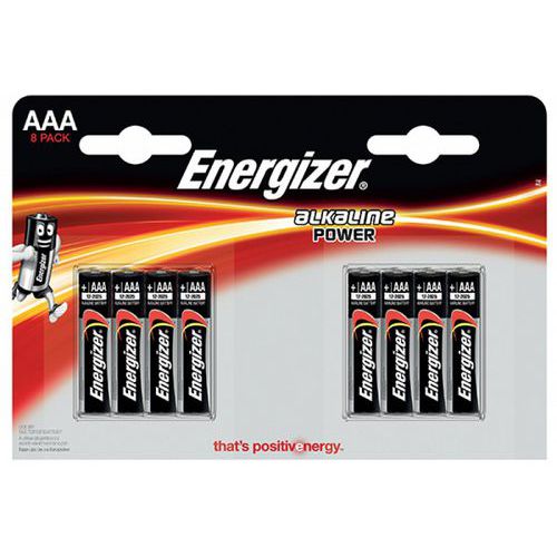 Bateria ENERGIZER Alkaline Power, AAA, LR03, 1,5V, 8szt.