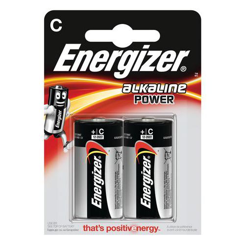 Bateria ENERGIZER Alkaline Power, C, LR14, 1,5V, 2szt.