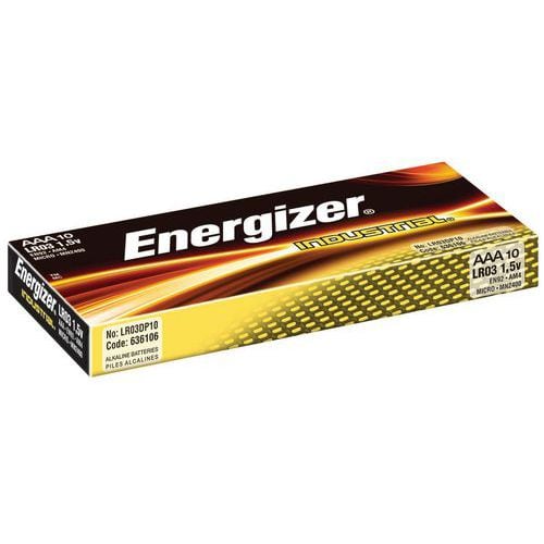 Bateria ENERGIZER Industrial, AAA, LR03, 1,5V, 10szt.