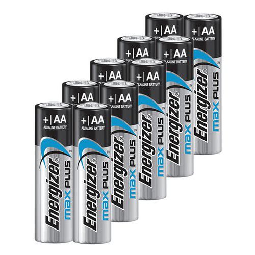 Bateria ENERGIZER Max Plus, AA, LR6, 1,5V, 10szt.