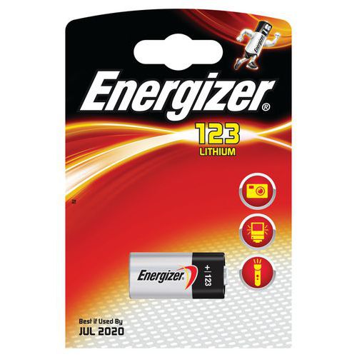 Bateria ENERGIZER Photo Lithium, 123, 3V