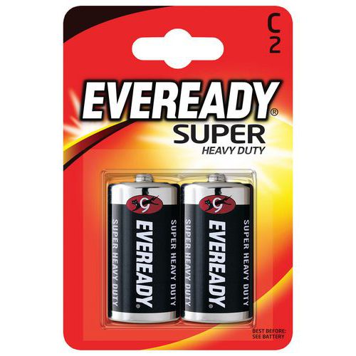 Bateria EVEREADY Super Heavy Duty, C, R14, 1,5V, 2szt.