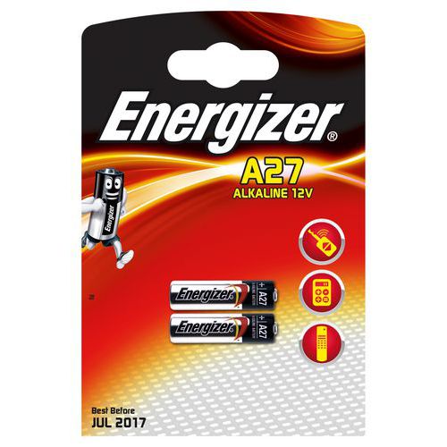 Bateria specjalistyczna ENERGIZER, A27, 12V, 2szt.