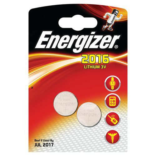 Bateria specjalistyczna ENERGIZER, CR2016, 3V, 2szt.