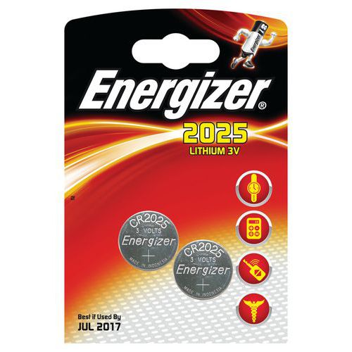 Bateria specjalistyczna ENERGIZER, CR2025, 3V, 2szt.