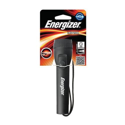 Latarka ENERGIZER Plastic Led 2AA, czarna