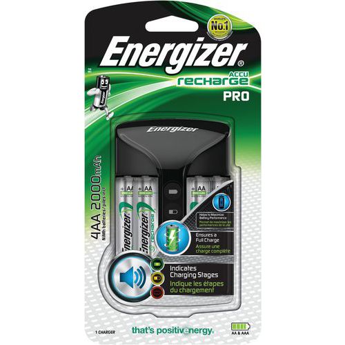 Ładowarka ENERGIZER Pro Charger + 4 szt. akumulatorków Power Plus AA