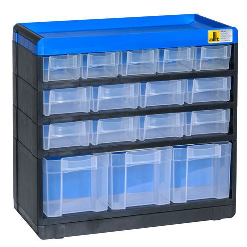 Organizer plastikowy VarioPlus Pro 29/32, 16 szuflad