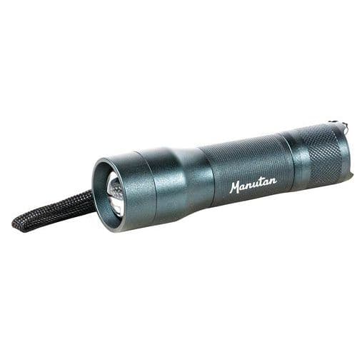 Lampa metalowa Manutan Expert, 250 lm, poświata 110 m, 3 x AAA