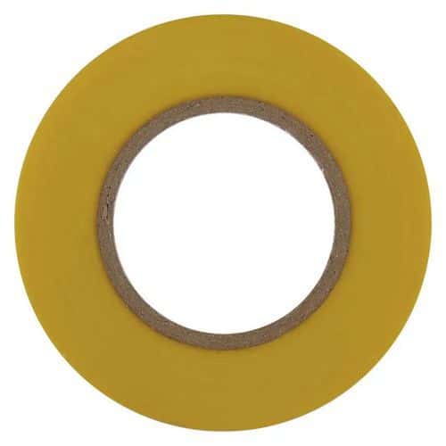 Taśma izolacyjna PVC 19 mm x 0,13 mm x 20 m, żółta