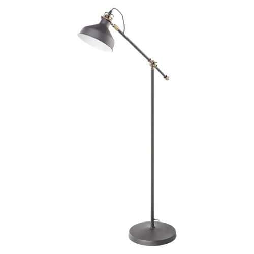 Lampa stojąca ARTHUR, 150 cm, ciemnoszara