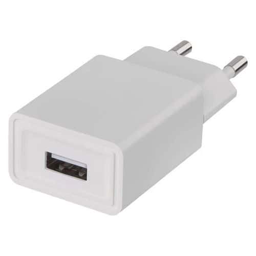 Uniwersalny adapter USB BASIC, sieciowy, maks. 1 A (5 W)