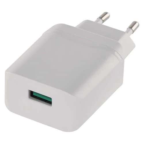 Uniwersalny adapter USB QUICK, sieciowy, maks. 3 A (18 W)