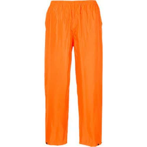 Klasyczne spodnie przeciwdeszczowe, pomarańczowy