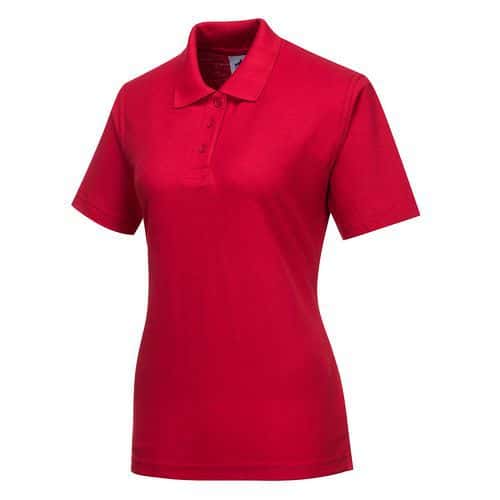 Koszulka damska polo, czerwony