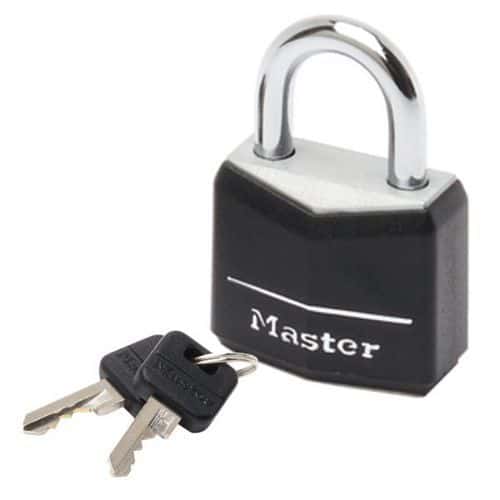 Kłódki Master Lock wykonane z litego aluminium