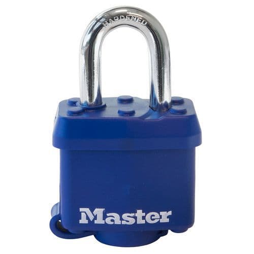 Kłódka Master Lock odporna na warunki atmosferyczne, średnica pałąka 10 mm, wysokość 25 mm