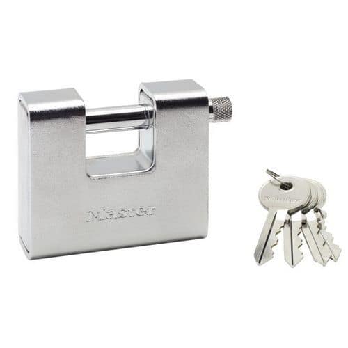 Kłódka prostokątna Master Lock dla zwiększonej ochrony 80mm