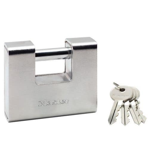 Kłódka prostokątna Master Lock dla zwiększonej ochrony 90mm