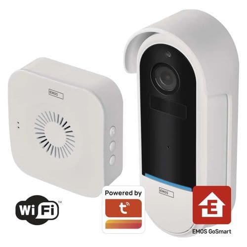 Wideodomofon bezprzewodowy na baterie GoSmart IP-15S z Wi-Fi