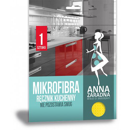 Mikrofibra ręcznik kuchenny ANNA ZARADNA, 1 szt., mix kolorów