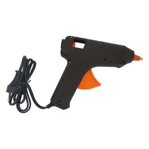 TOPTRADE pistolet do klejenia na gorąco, plastikowy, duży, 40 W, średnica 11,2 mm